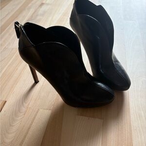 Nine West Black Heeled Boots
